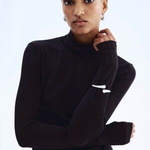 H&M Black Turtleneck Sweater